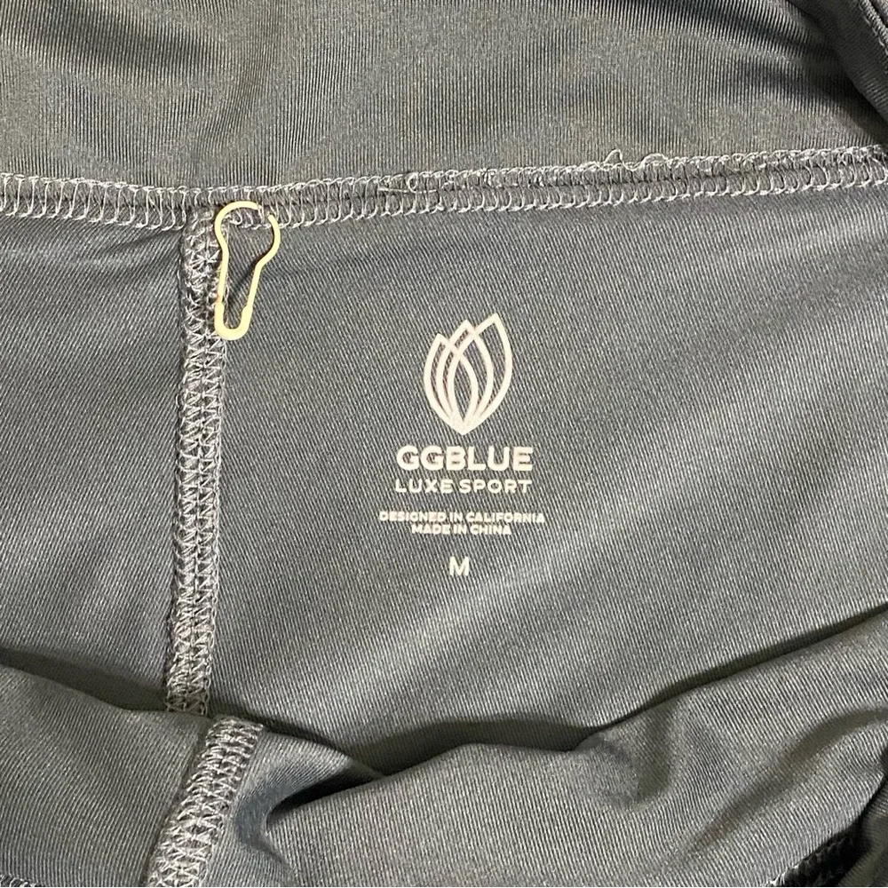 GGBlue Lux Sport Skort Size M Dark gray Tennis Pickleball - Picture 7 of 7